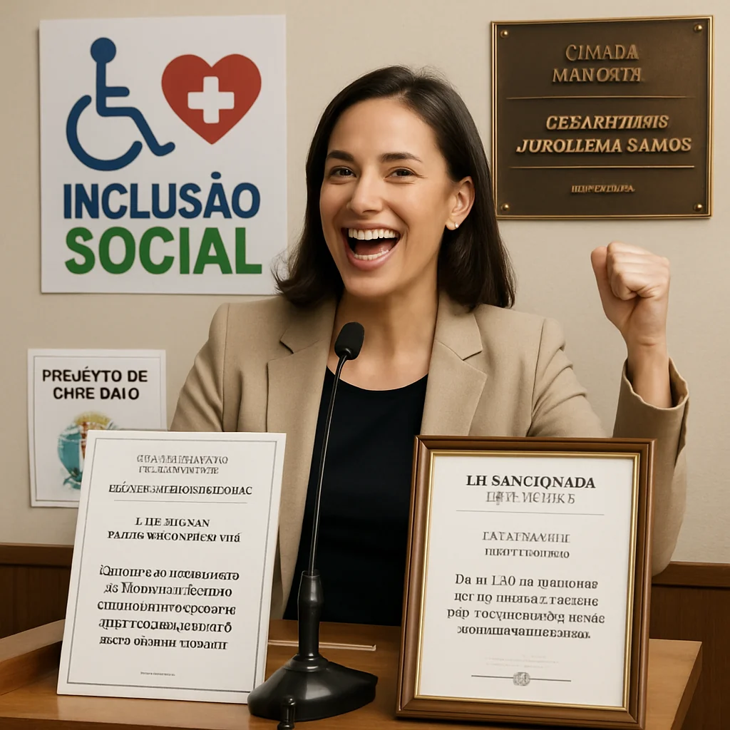 Vereadora Geslaine aprova lei de isenção de IPTU para portadores de doença grave