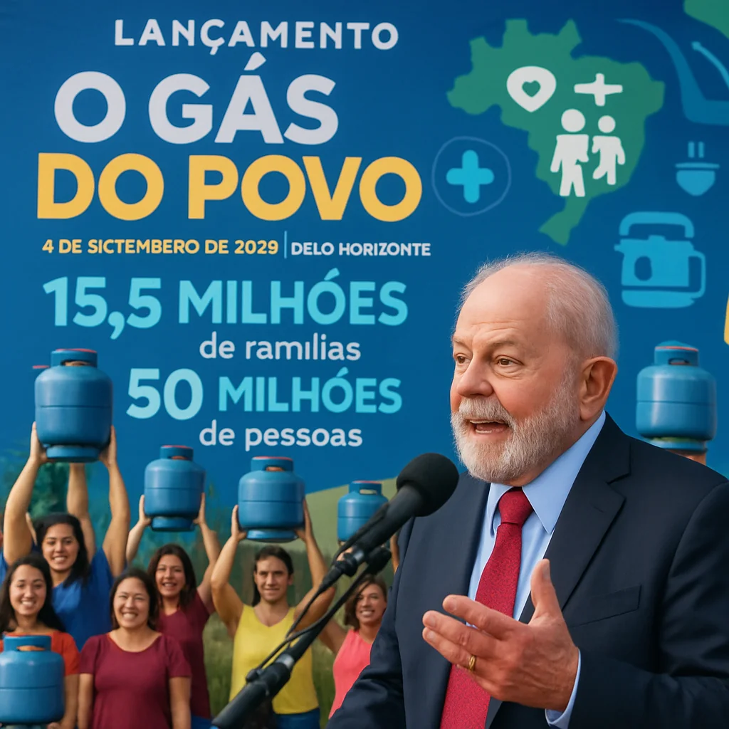O Gás do Povo: Programa Social do Governo para 15,5Mi Famílias em 2025