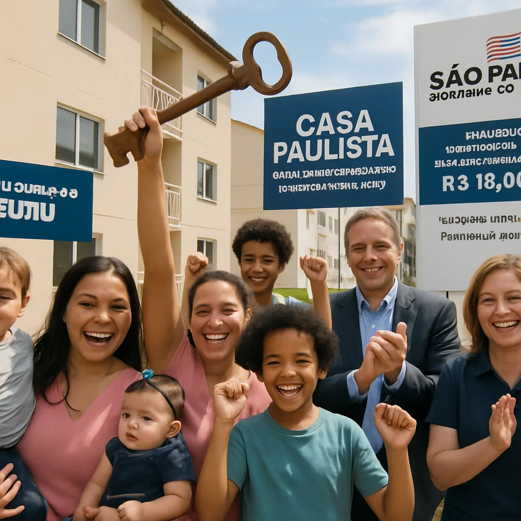 Programa Casa Paulista 2025: Subsídios de até R$16 mil para sua casa própria