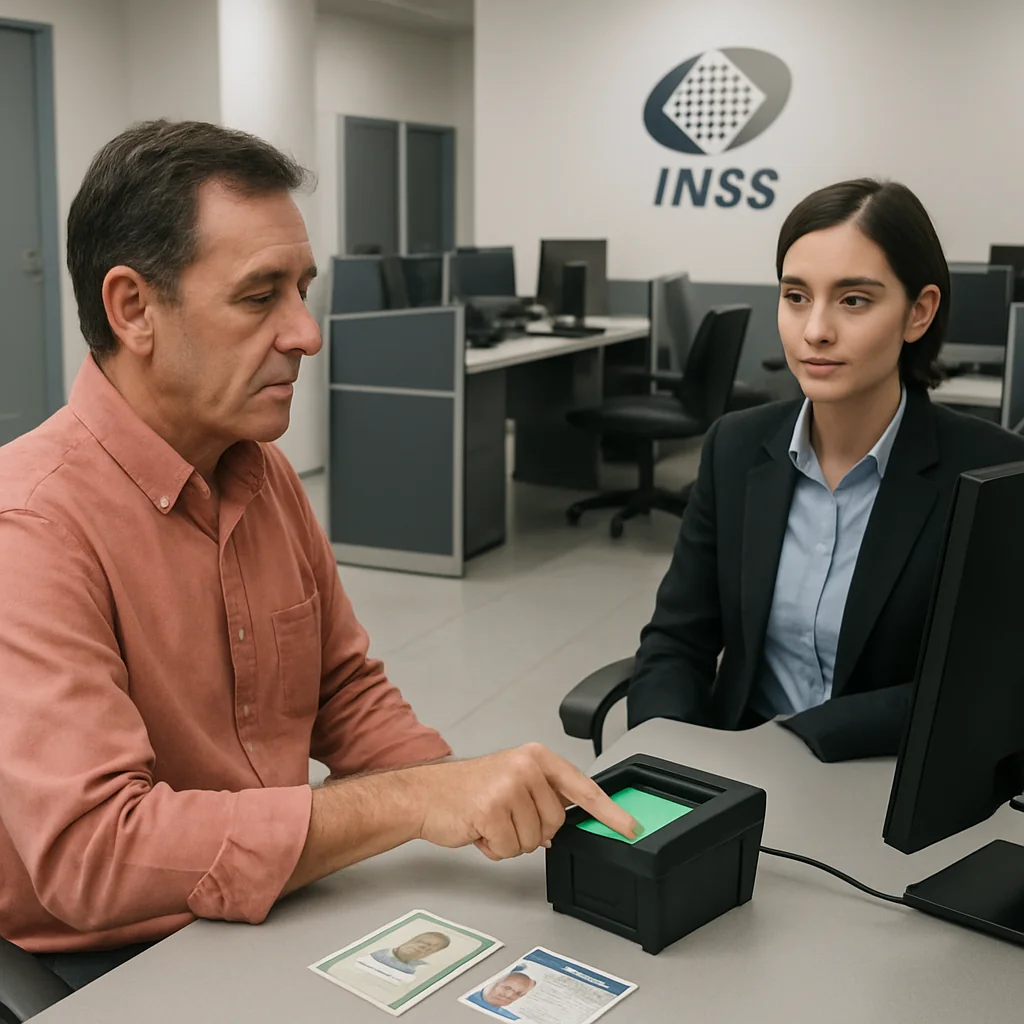 Biometria obrigatória INSS 2025: entenda como acessar seus benefícios
