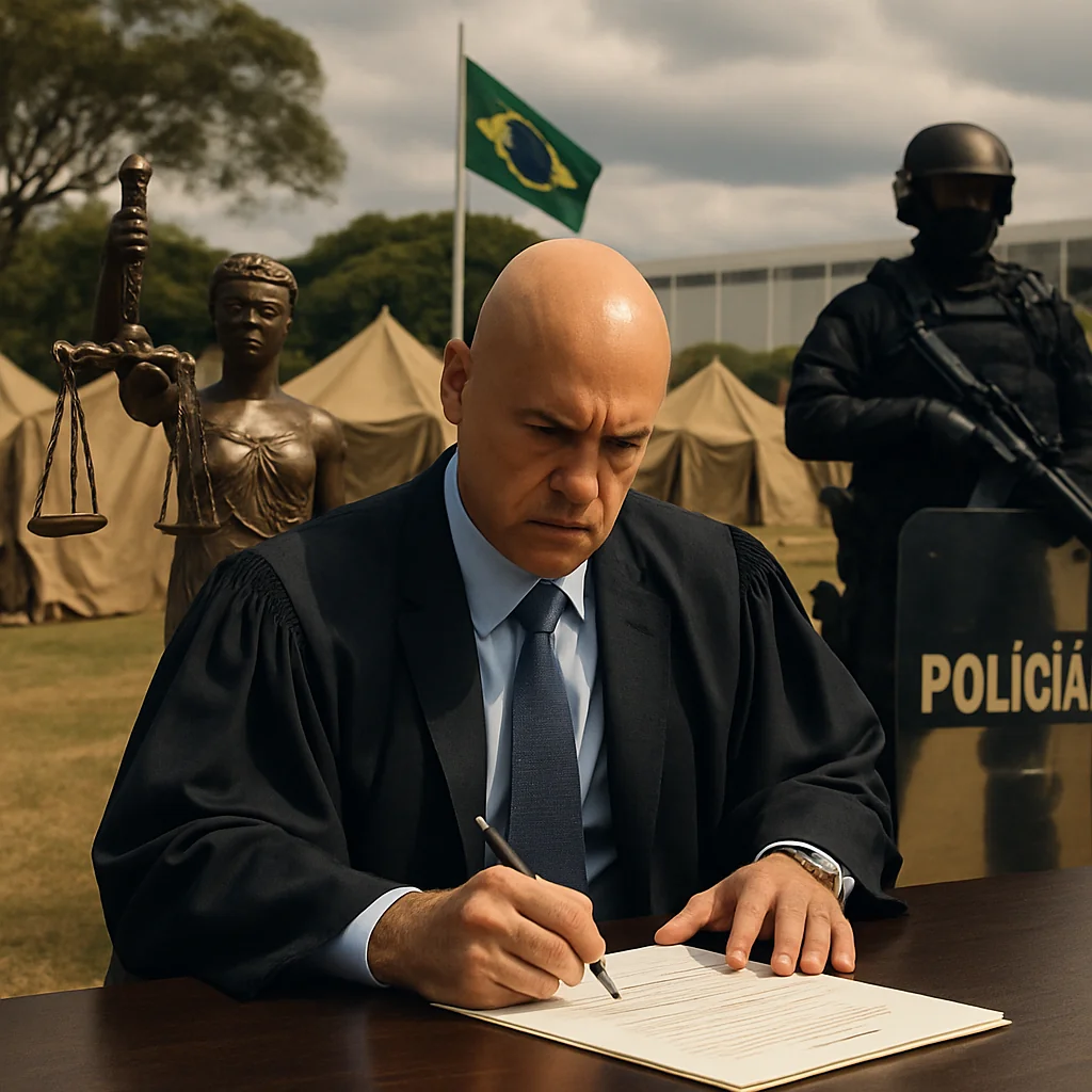Ministro Alexandre de Moraes determina prisões após atos golpistas de 8 de janeiro