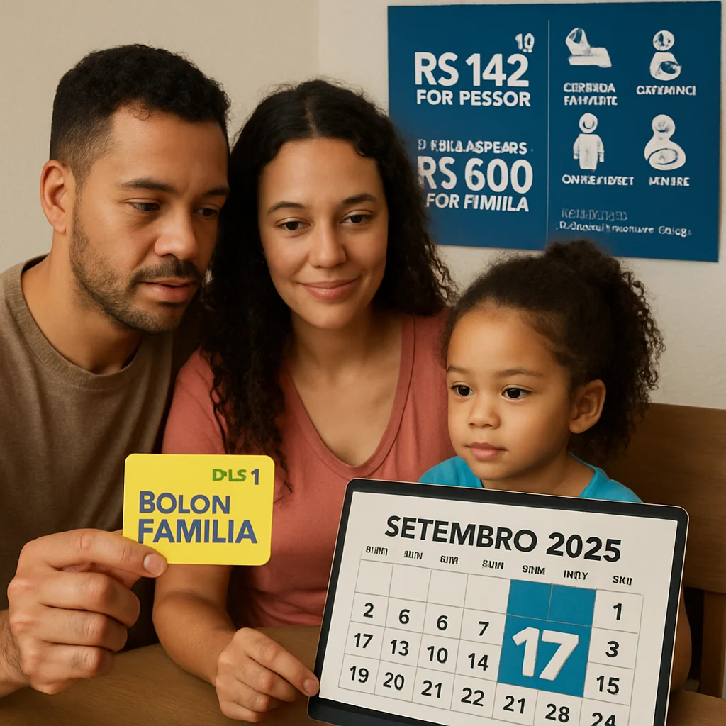 Calendário Bolsa Família setembro 2025: pagamentos, valores e regras detalhados