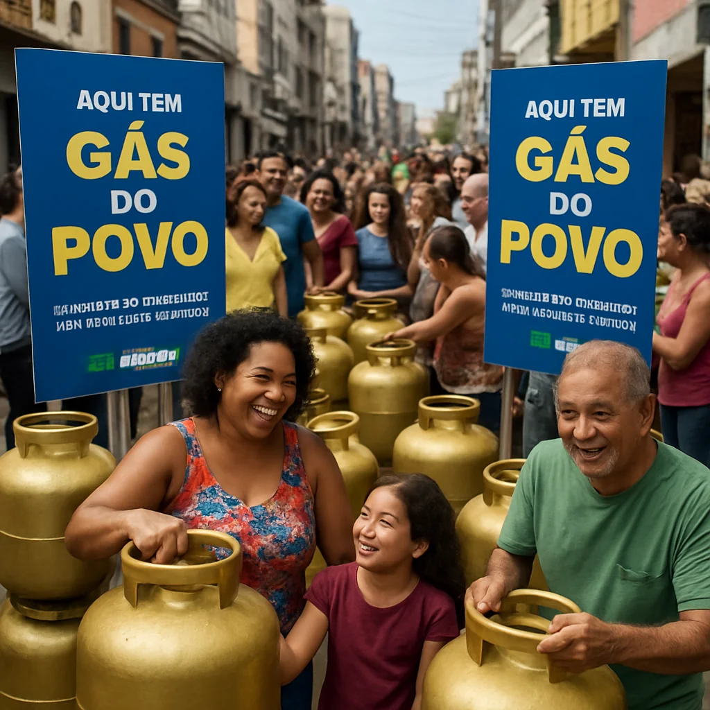 Programa Gás do Povo: Botijões Grátis para 15,5 Mi Famílias