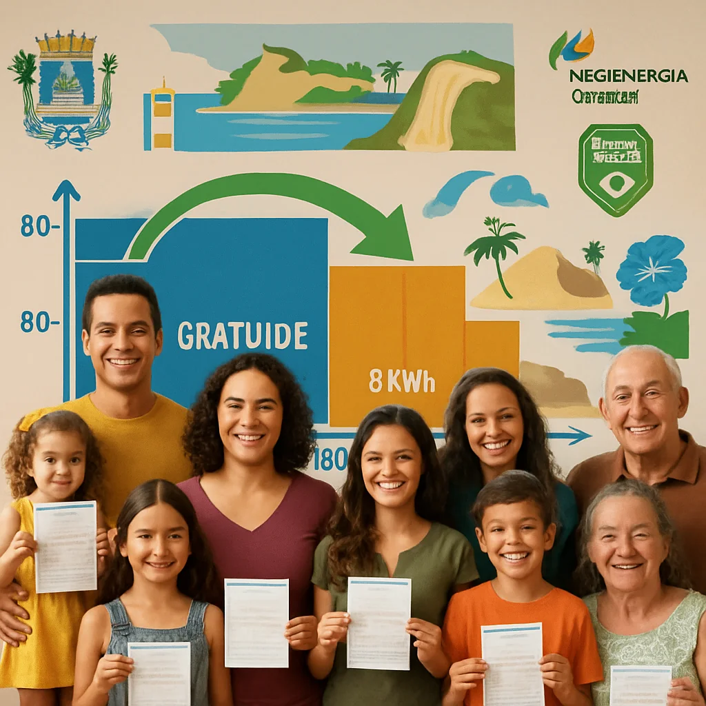 Nova Regra Zerou Conta de Energia para 113.665 Famílias Potiguares