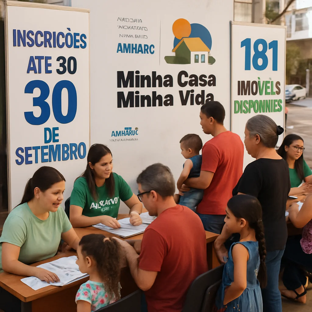 Minha Casa Minha Vida Corumbá 2025: Inscreva-se para 181 imóveis
