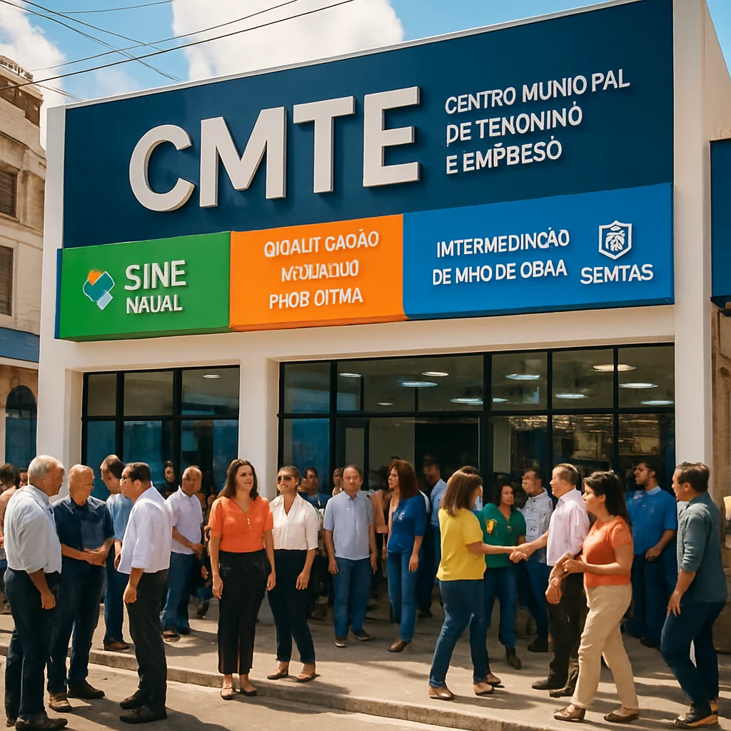 Prefeitura do Natal inaugura novo Centro Municipal de Trabalho e Emprego
