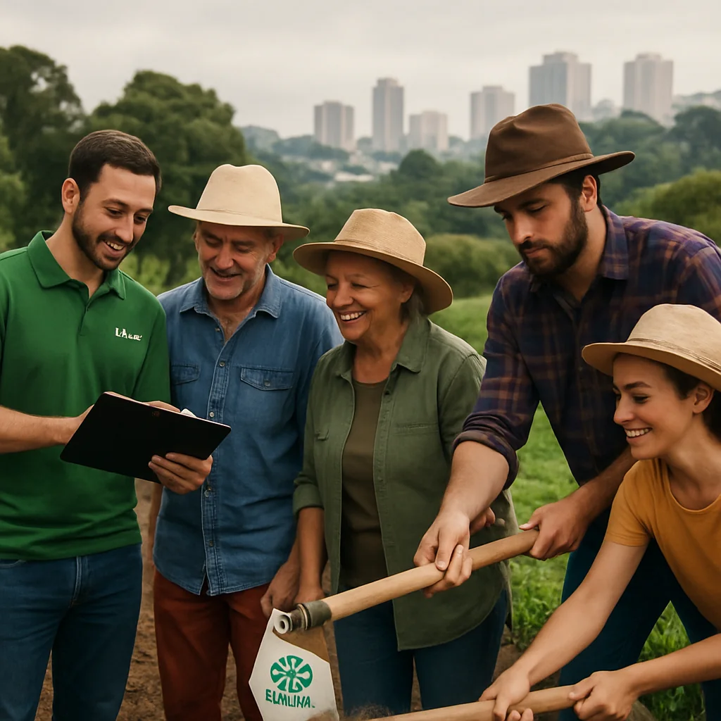 Crédito e Sustentabilidade: Foto Assessoria Sicredi em Parelheiros SP