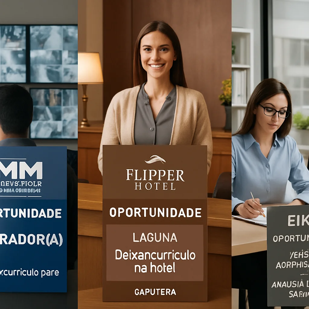 Oportunidades na MM Segurança, Flipper Hotel e Eikto: Vagas e Contatos