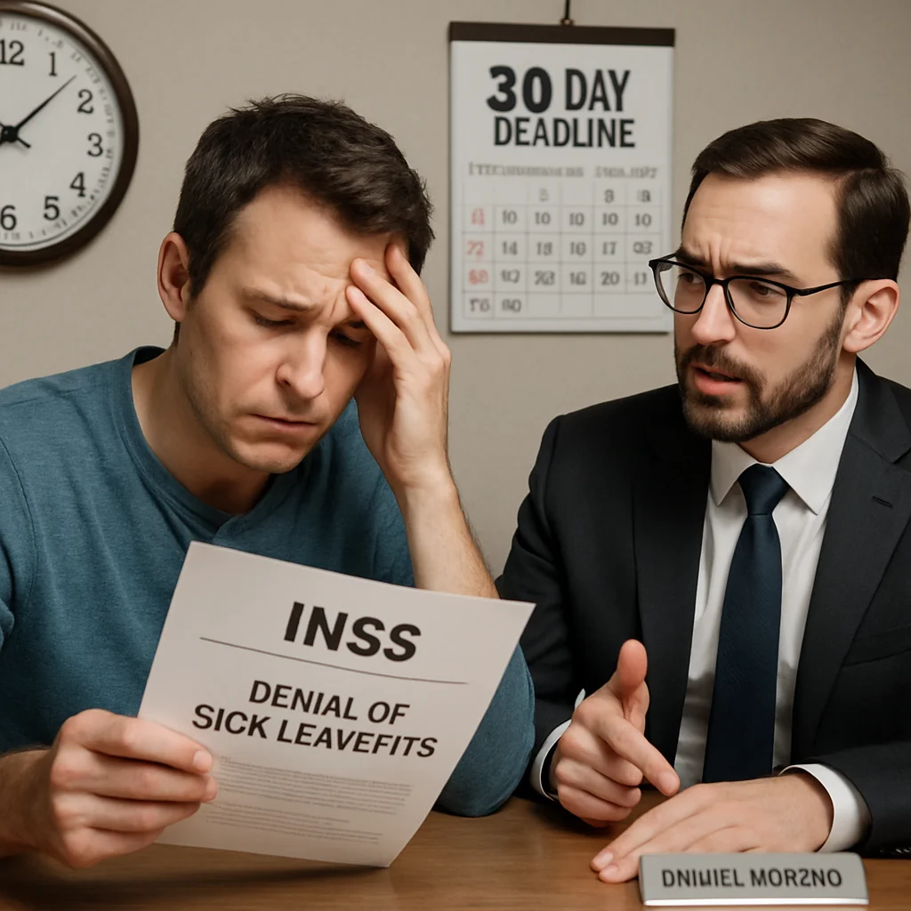 Auxílio-Doença Negado: Por Que Recurso no INSS Pode Acabar com Suas Chances