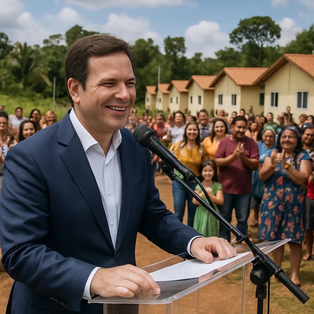 Ministro Jader Filho inaugura 37 casas do Minha Casa Minha Vida Rural em Abaetetuba