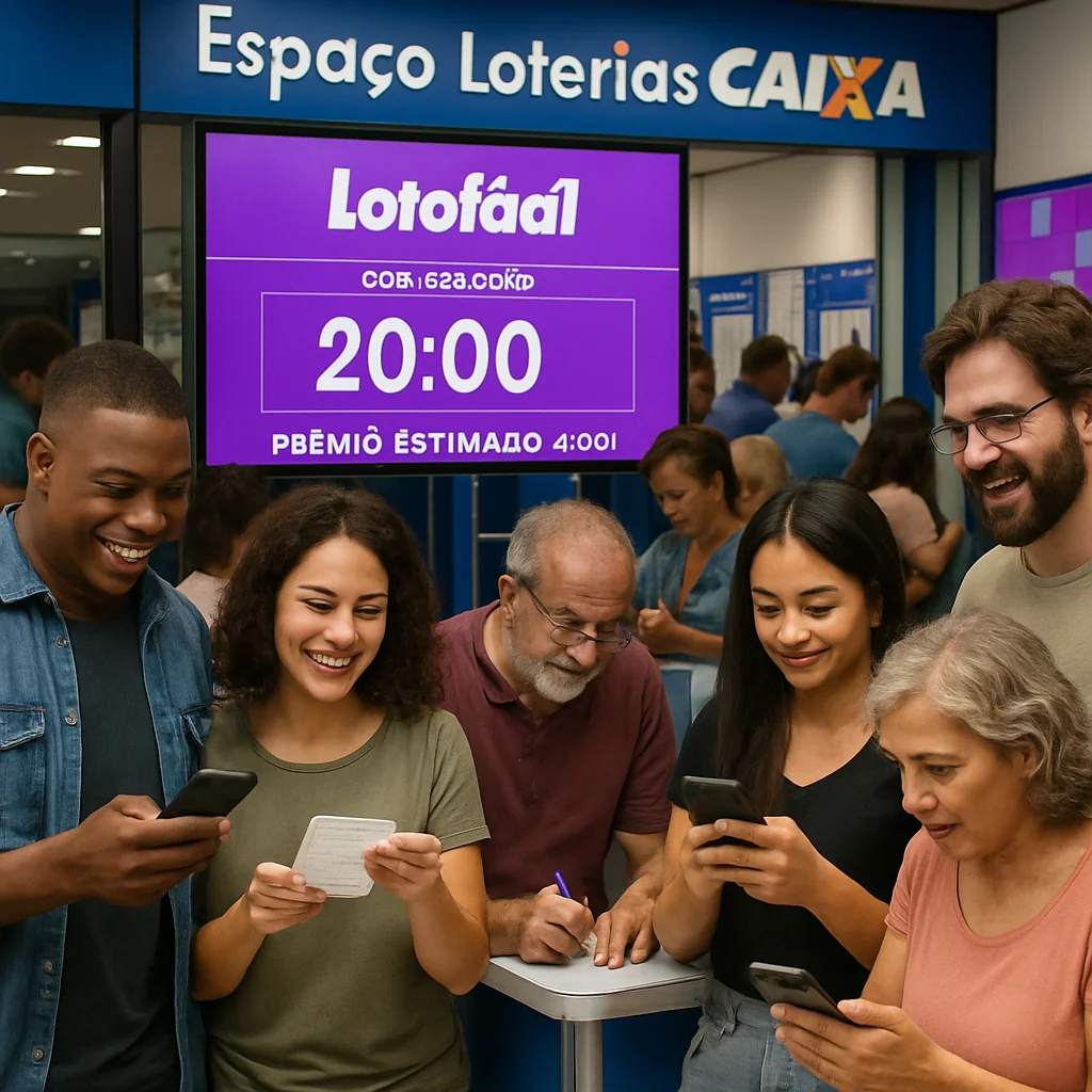 Apostadores em todo o Brasil ansiosos para Lotofácil 3491 com prêmio de R$ 1,8 milhão