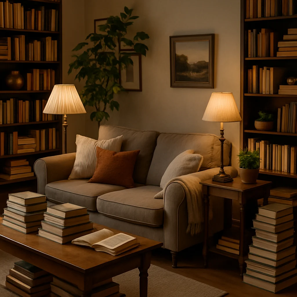 Como Usar Livros na Decoração para Ambientes Intelectuais e Acolhedores