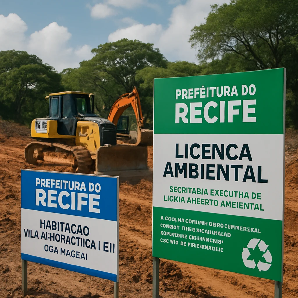 Pernambuco: Prefeitura do Recife garante autorização ambiental para obras habitacionais após multa da CPRH