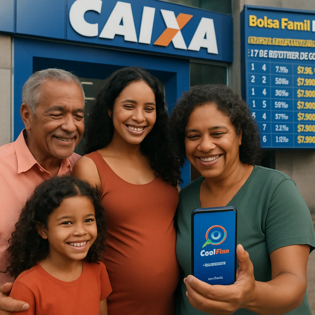 A Caixa libera depósitos do Bolsa Família em 17/set/2025 para 21 milhões