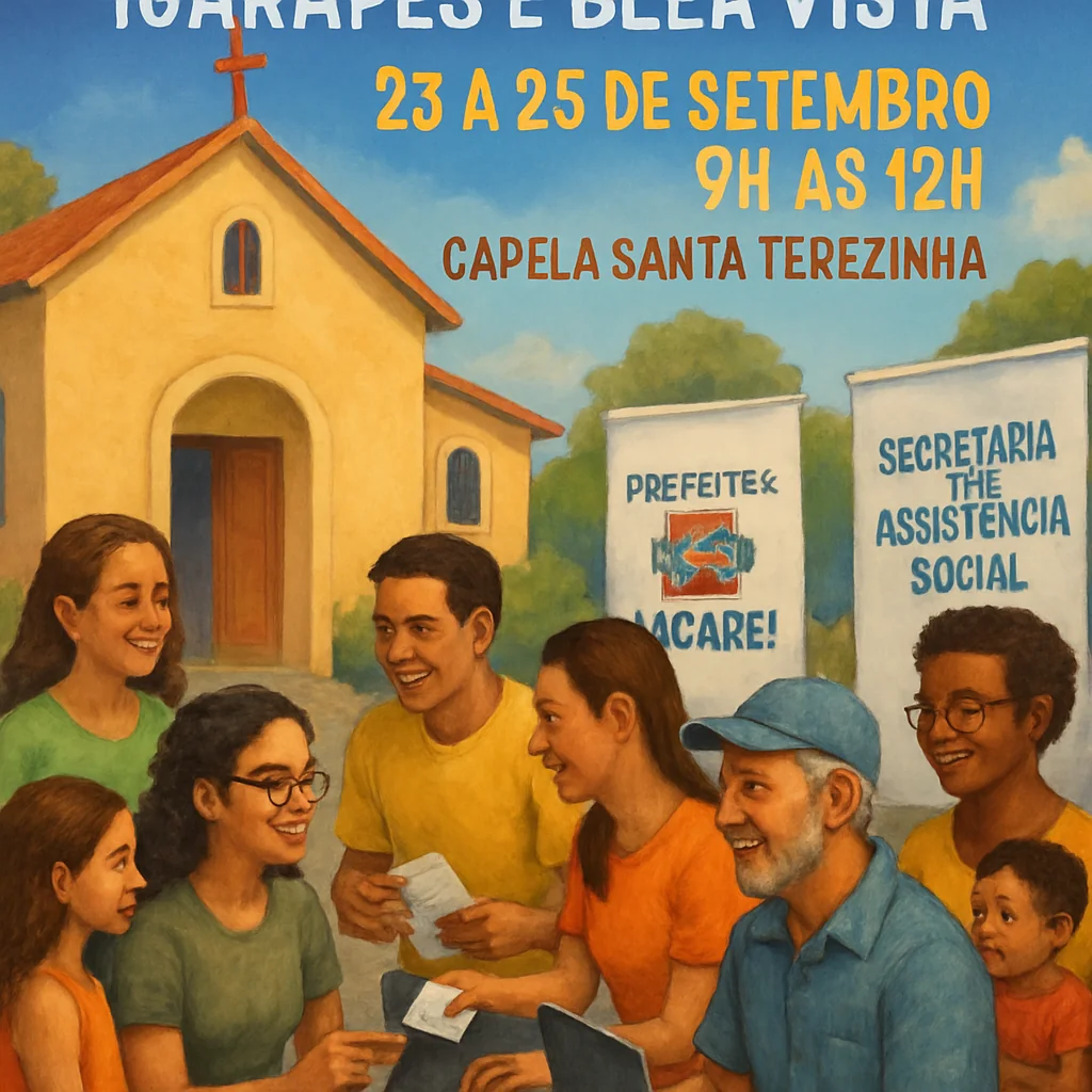 Cadastro Único nos Bairros: Inscrição e Atualização para Benefícios Sociais em Igarapés e Bela Vista