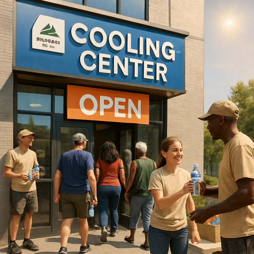 Nota do editor: Multnomah abre centros de resfriamento por emergência de calor