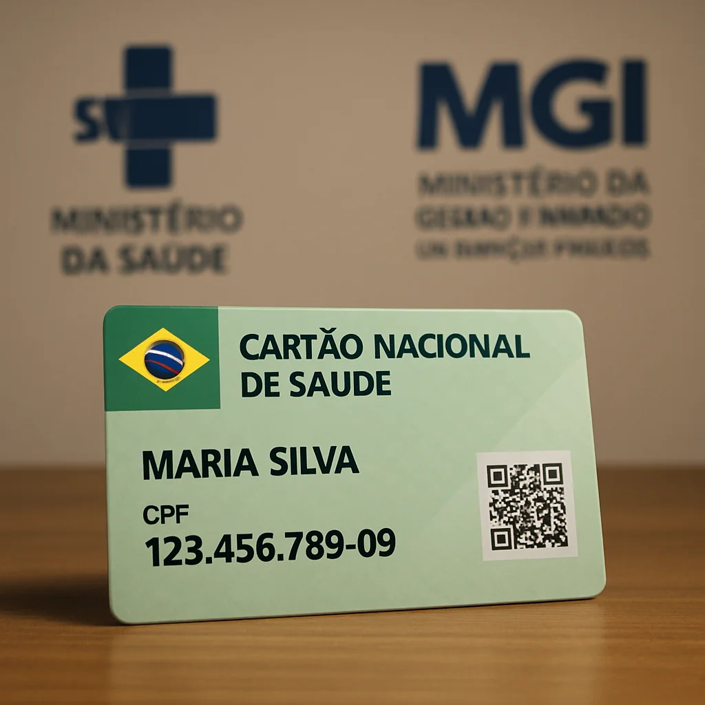 Novo Cartão Nacional de Saúde CNS: Nome e CPF substituem número antigo