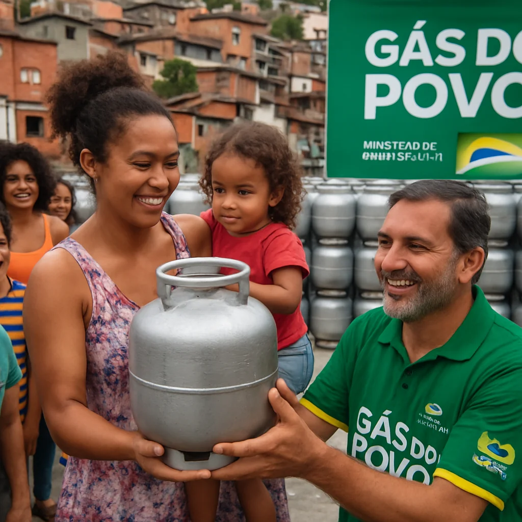 Governo lança Gás do Povo ampliando botijão gratuito a 50 milhões