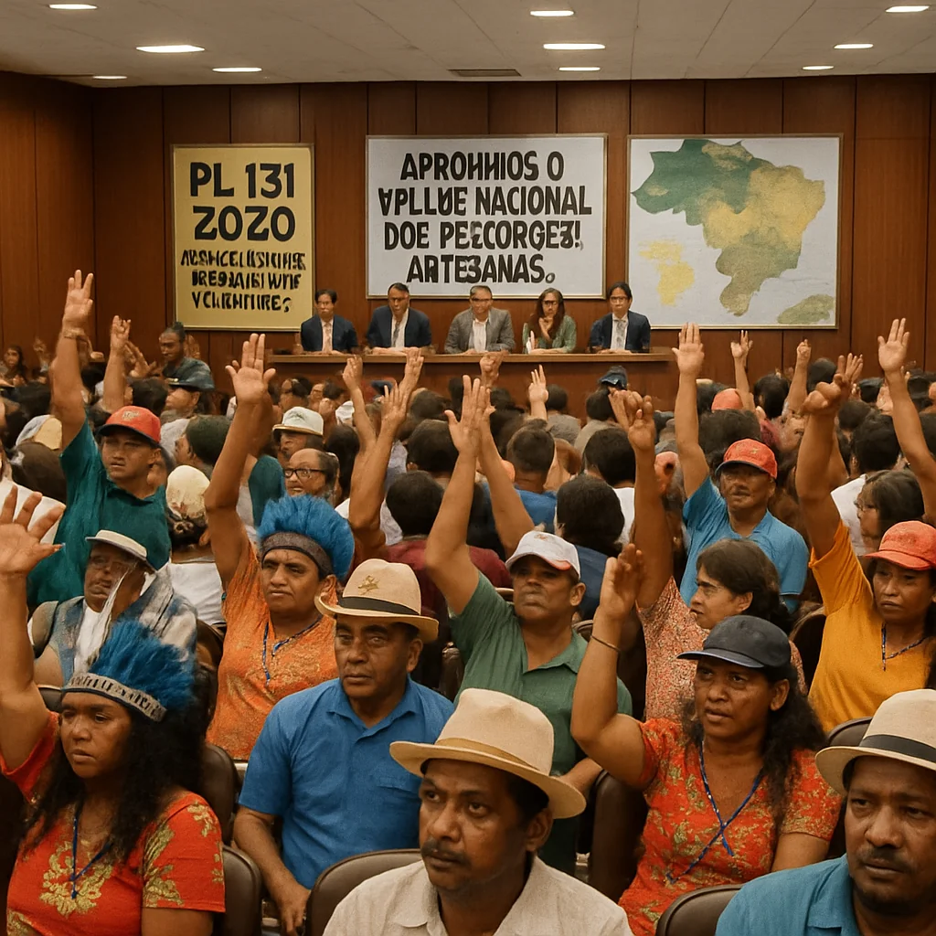 Pescadores artesanais aprovam 1º Plano Nacional com PL 131/2020
