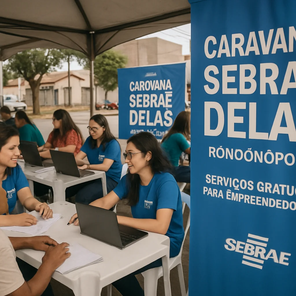 Caravana Sebrae Delas oferece serviços gratuitos para empreendedores de Rondonópolis