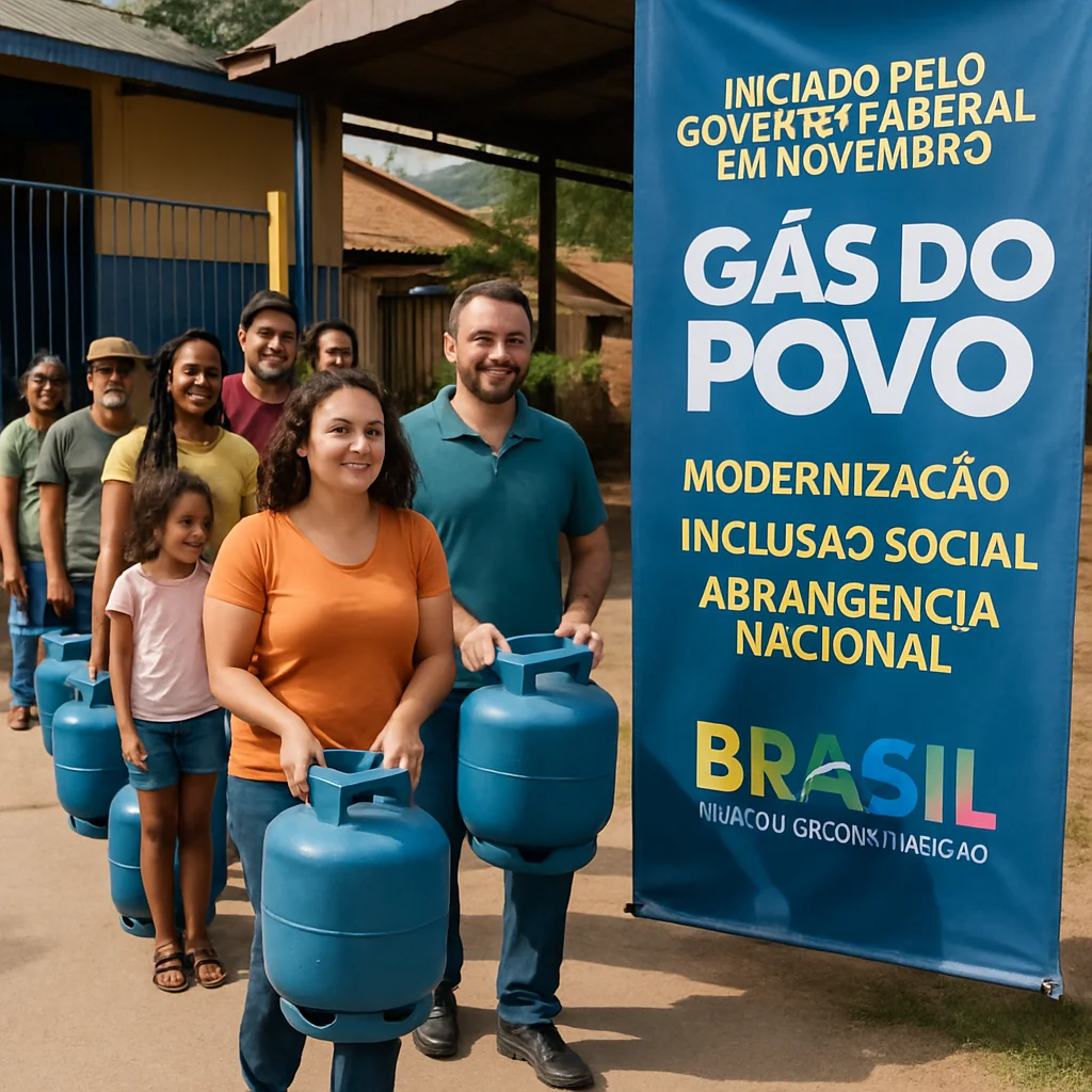 Gás do Povo: Distribuição para 15,5 milhões de famílias a partir de novembro