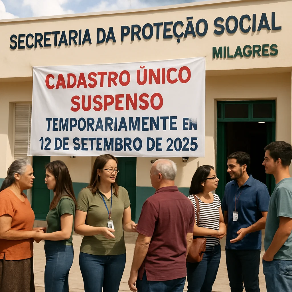 Suspensão temporária do Cadastro Único: Secretaria de Milagres orienta população