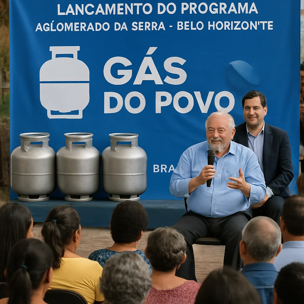 Estadão Conteúdo: Lançamento do ‘Gás do Povo’ com Orçamento de R$5,1 Bi em 2026