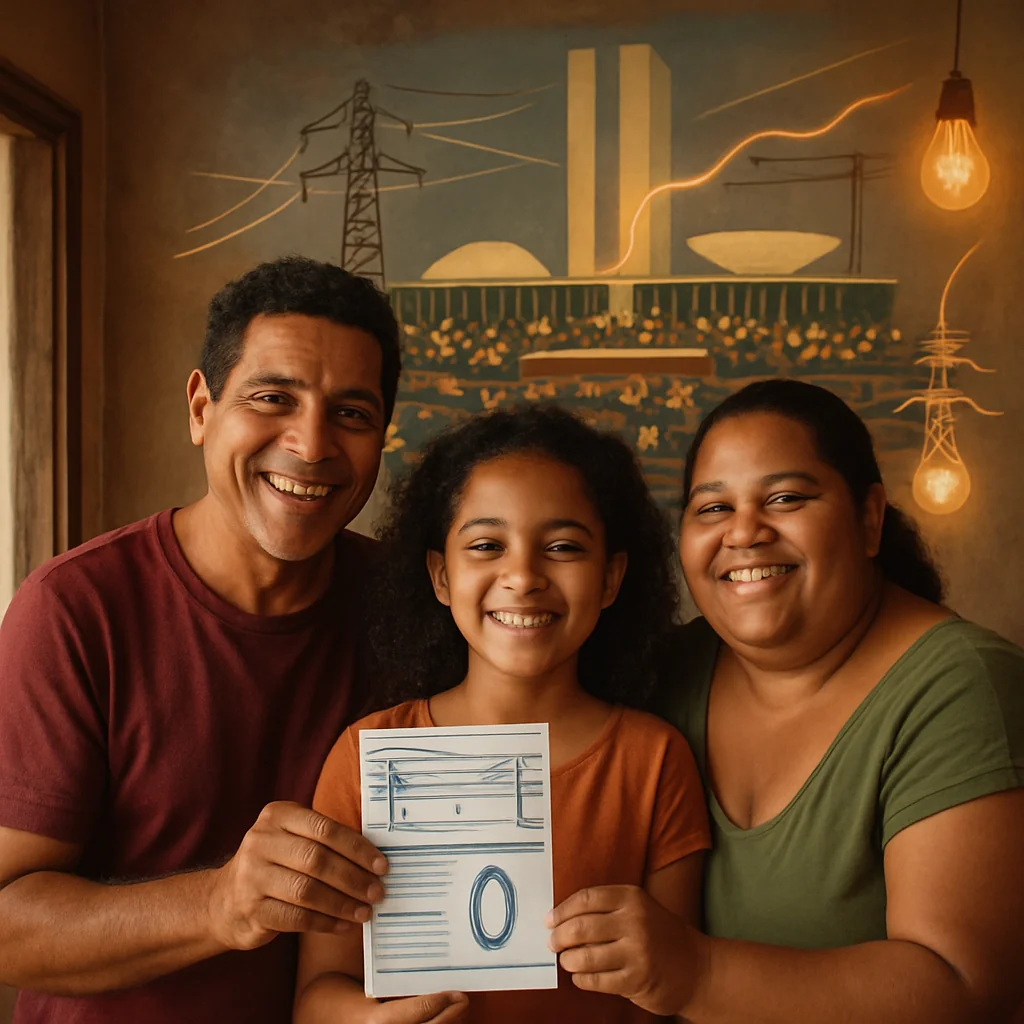 Programa Luz do Povo: Gratuidade na Conta de Luz para 17,1 Mi Famílias