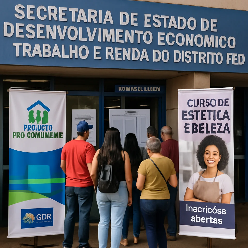 Notícia 09/09/2025: Lista de Selecionados & Matrículas Pró-Comunidade SEDET DF