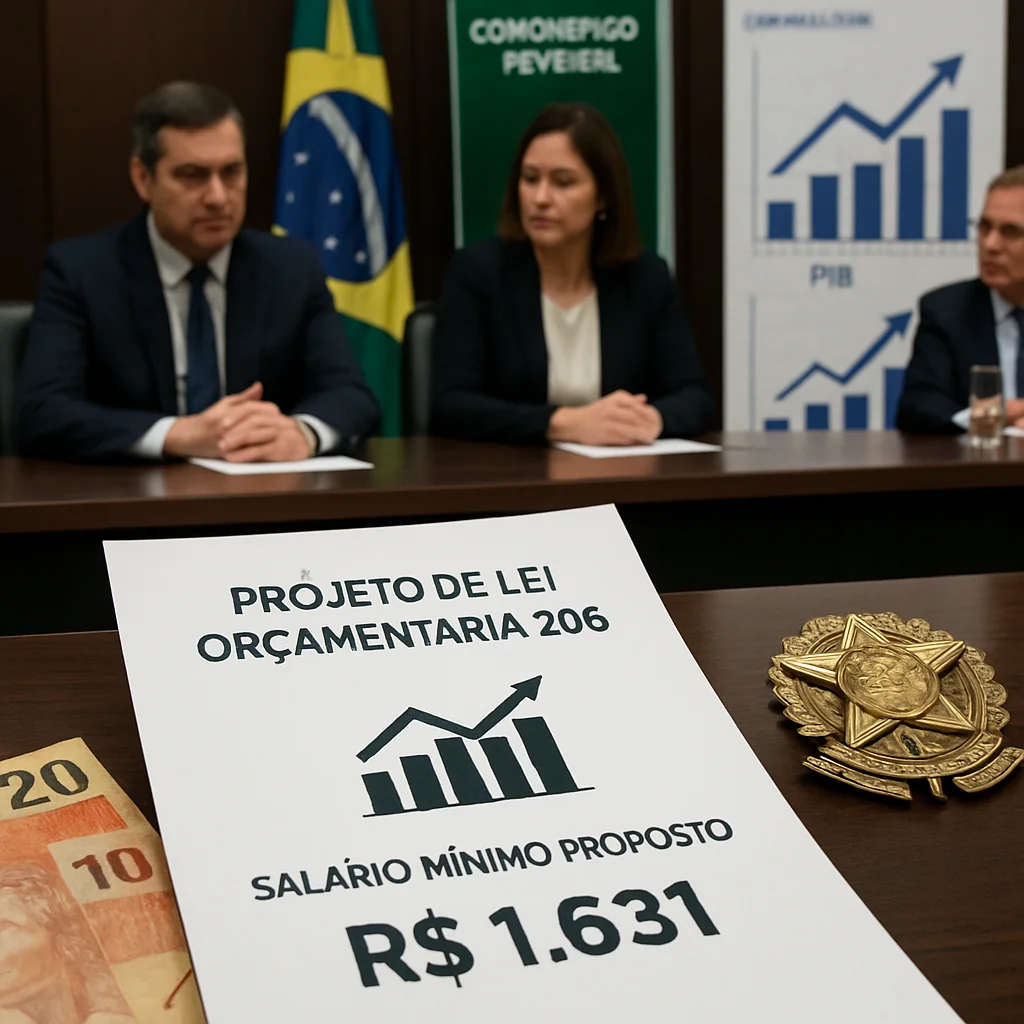 Atualização da Regra de Correção Eleva Salário Mínimo para R$ 1.631 em 2026