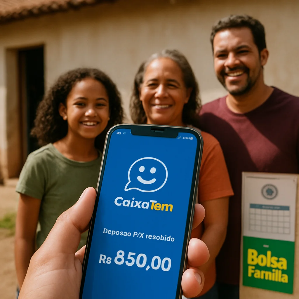 Caixa confirma novo ciclo de pagamentos PIX até R$ 850 em setembro