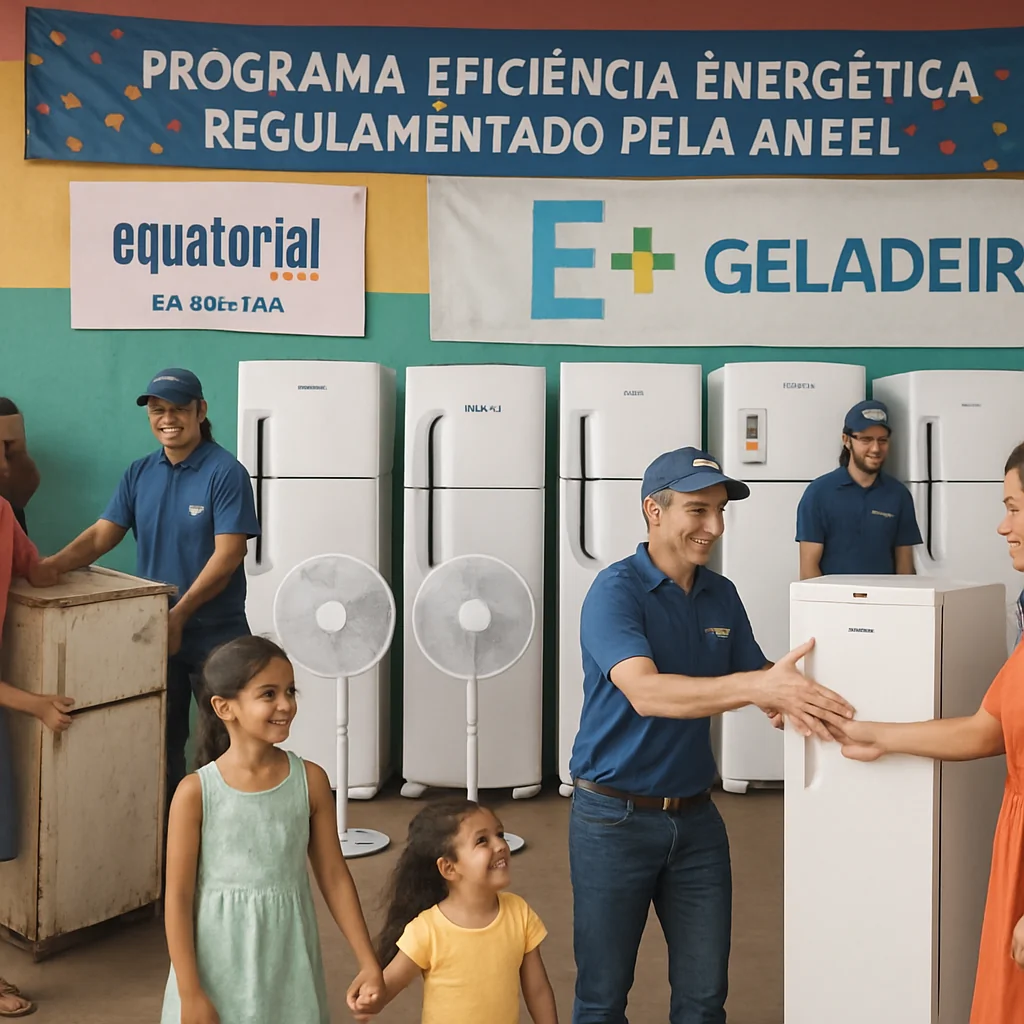 Mutirão Equatorial Maranhão em Balsas: Troque Geladeiras e Economize Energia