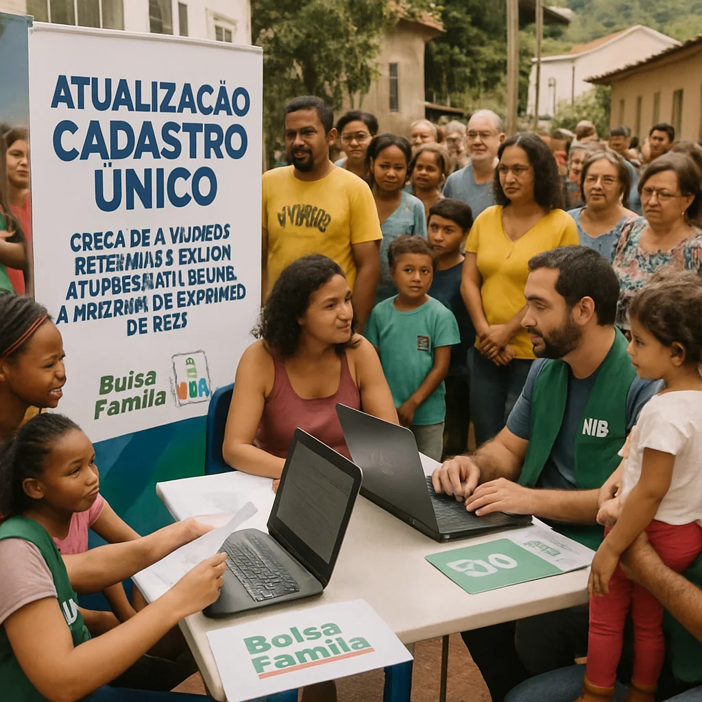 MDS convoca 2 milhões para atualizar CadÚnico até 12 de setembro 2025