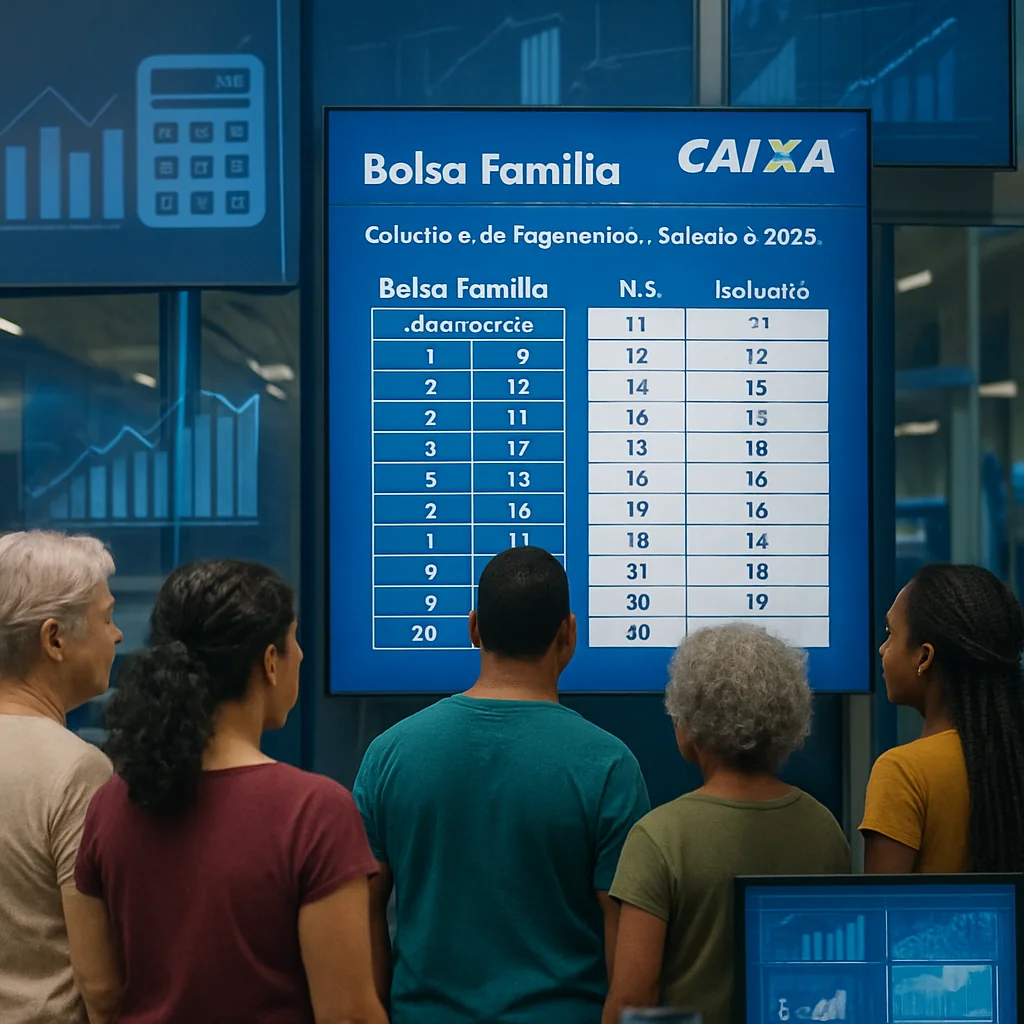Calendário do Bolsa Família 2025: Pagamentos por NIS e Benefícios Atualizados