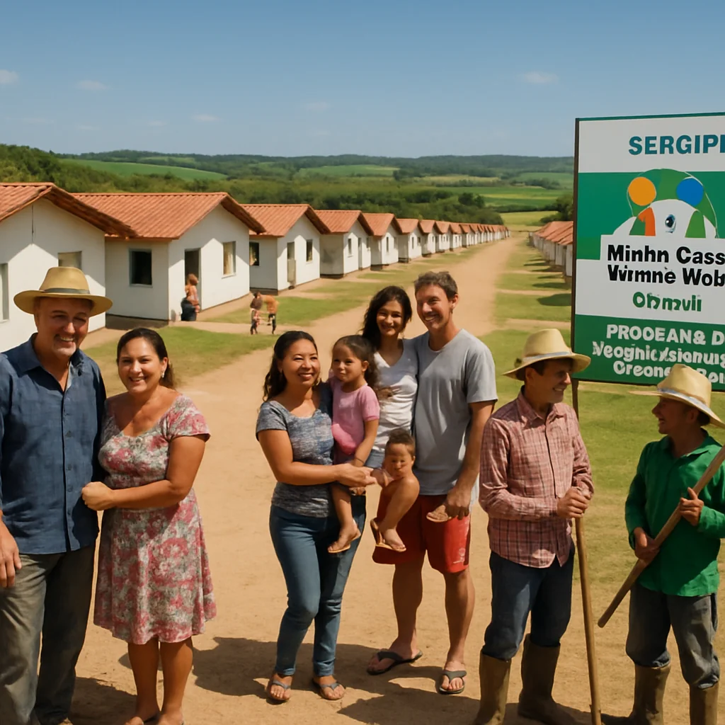 Ministério das Cidades autoriza 100 casas rurais em Sergipe pelo Minha Casa