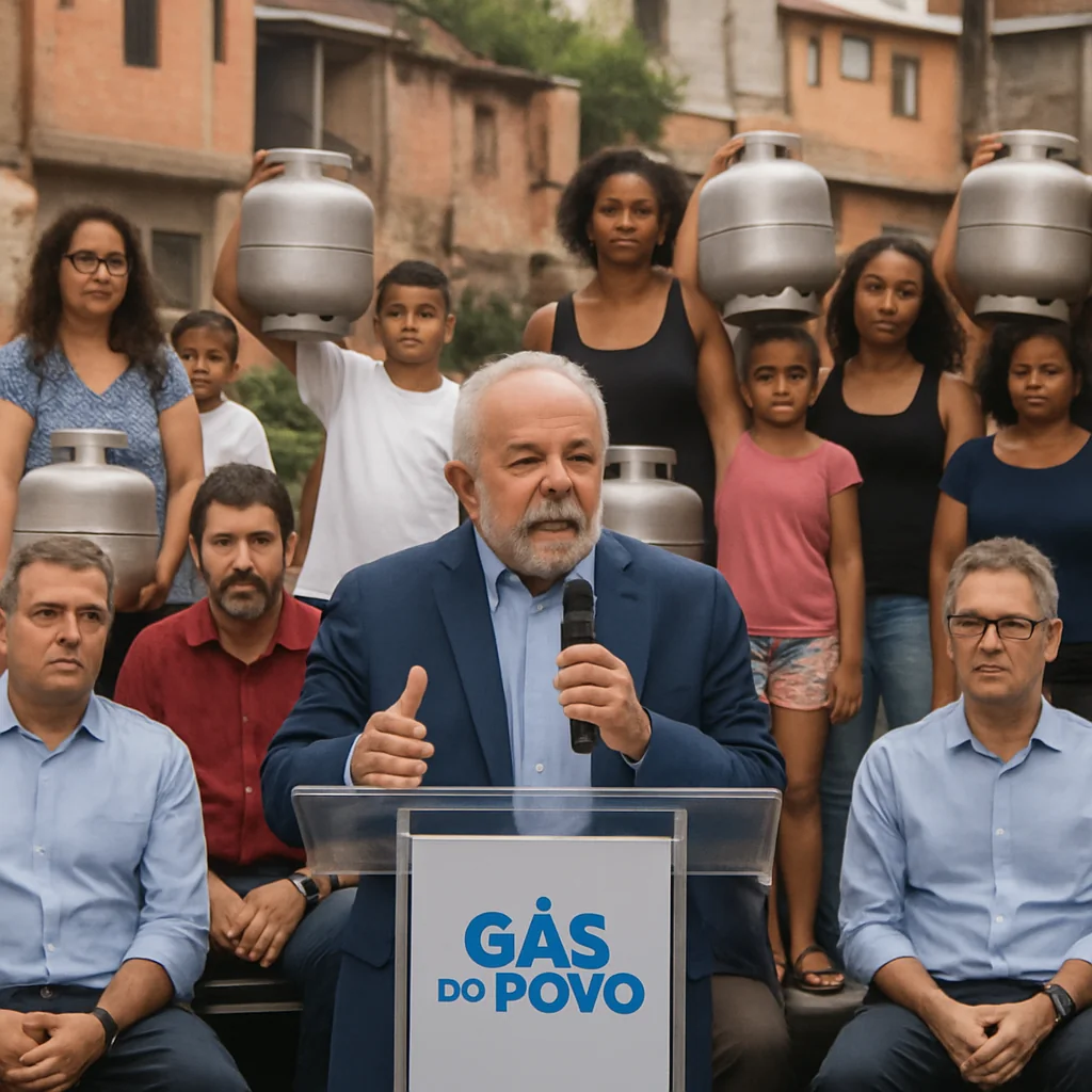 Lula lança Programa Gás do Povo com gratuidade para 15,5 mi famílias