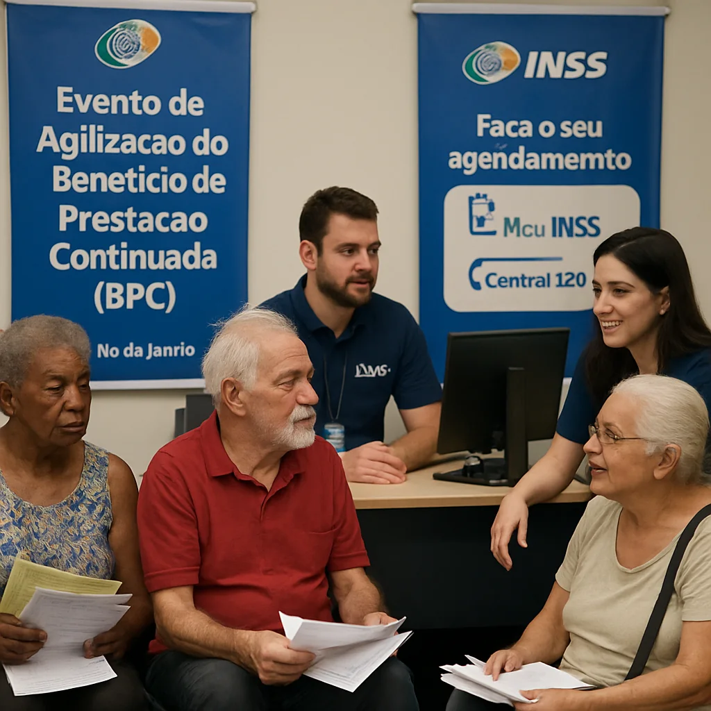 INSS agiliza BPC de idosos com mutirão no Rio de Janeiro