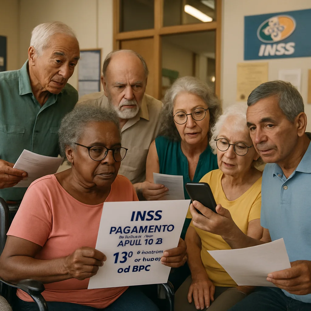 Calendário INSS abril 2025: 13º salário para beneficiários do BPC?