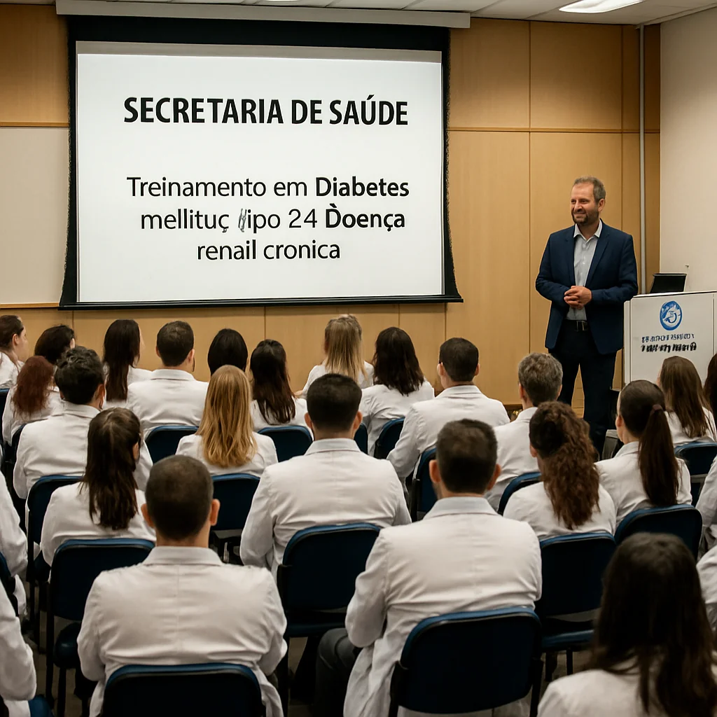 Capacitação da Secretaria de Saúde Suzuki sobre Diabetes e Doença Renal