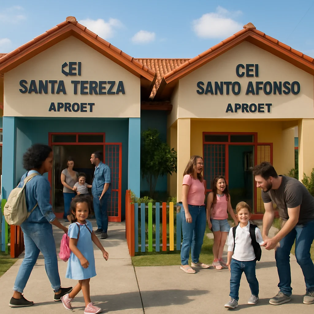 APROET abre inscrições 2026 para educação infantil em Tubarão