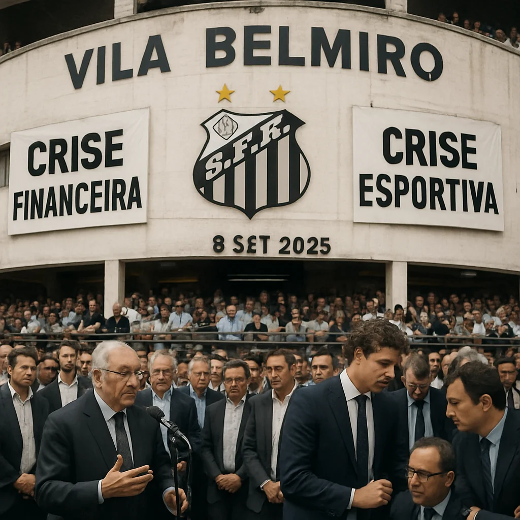 Santos FC em Crise: Negociações para SAF Inspiradas no Modelo Cruzeiro 2025