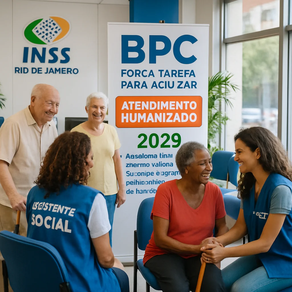 INSS anuncia mutirão para acelerar análise do BPC em 2025