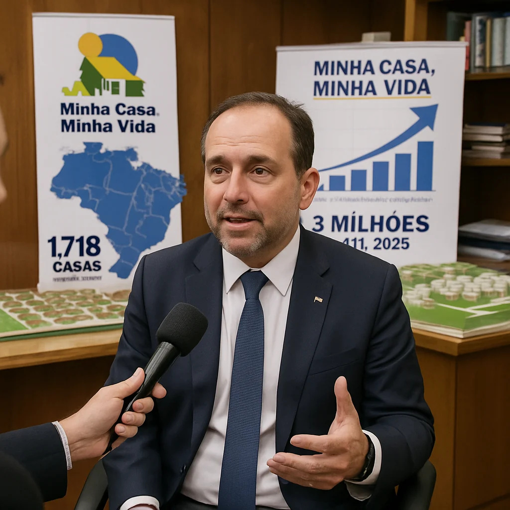 Jader Filho: Minha Casa Minha Vida vive ‘era de ouro’ com 3 mi casas até 2026