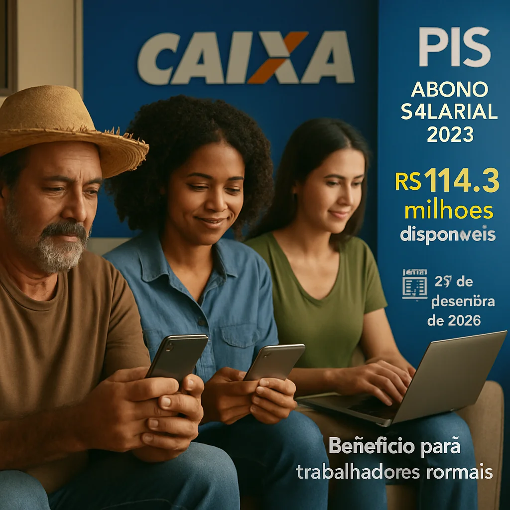 Quase 100 mil trabalhadores podem resgatar R$ 114,3 milhões do abono salarial PIS 2023