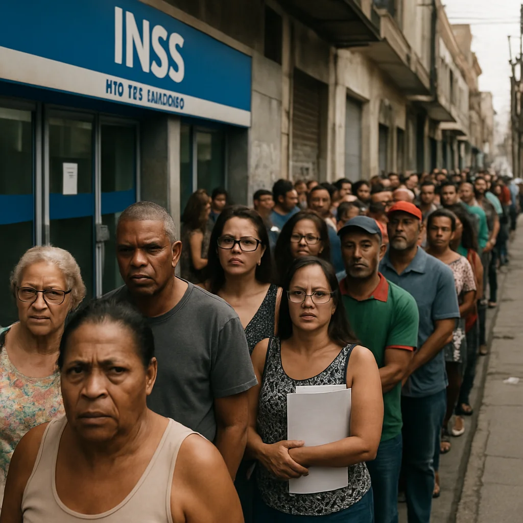 INSS RJ: 5º maior fila em processos, mais de 162 mil à espera em agosto
