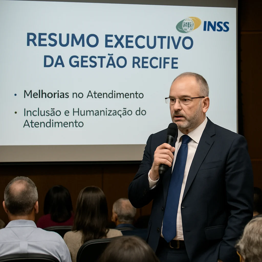 Notícias GESTÃO: Gilberto Waller visita Recife e anuncia melhorias no INSS