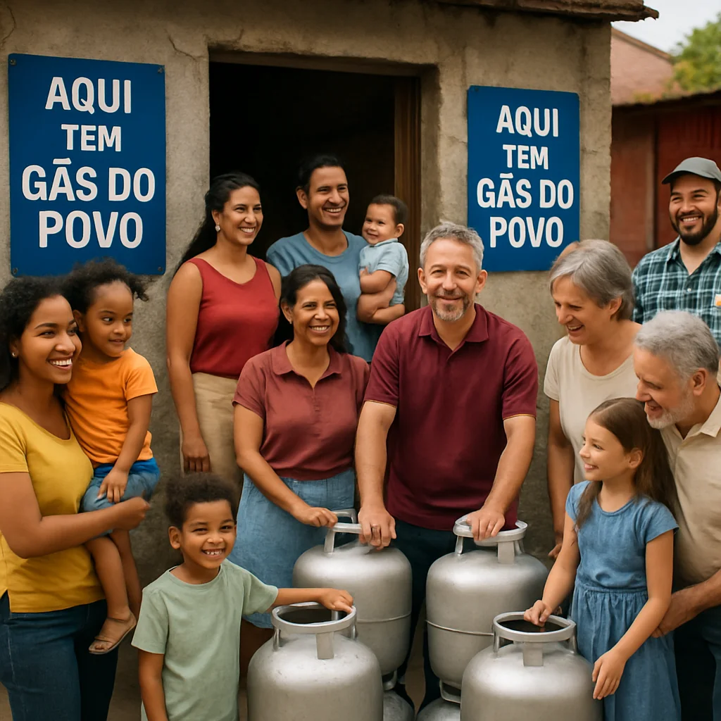 Gás do Povo: Início em 30/10/2025 beneficiará 15,5 milhões de famílias