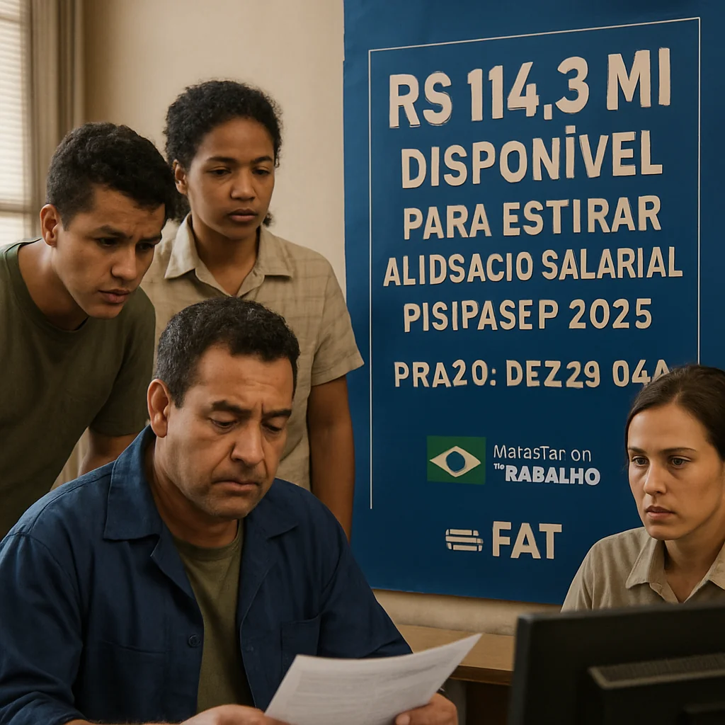 99 mil Trabalhadores Devem Sacar R$ 114,3 Mi do Abono PIS/Pasep