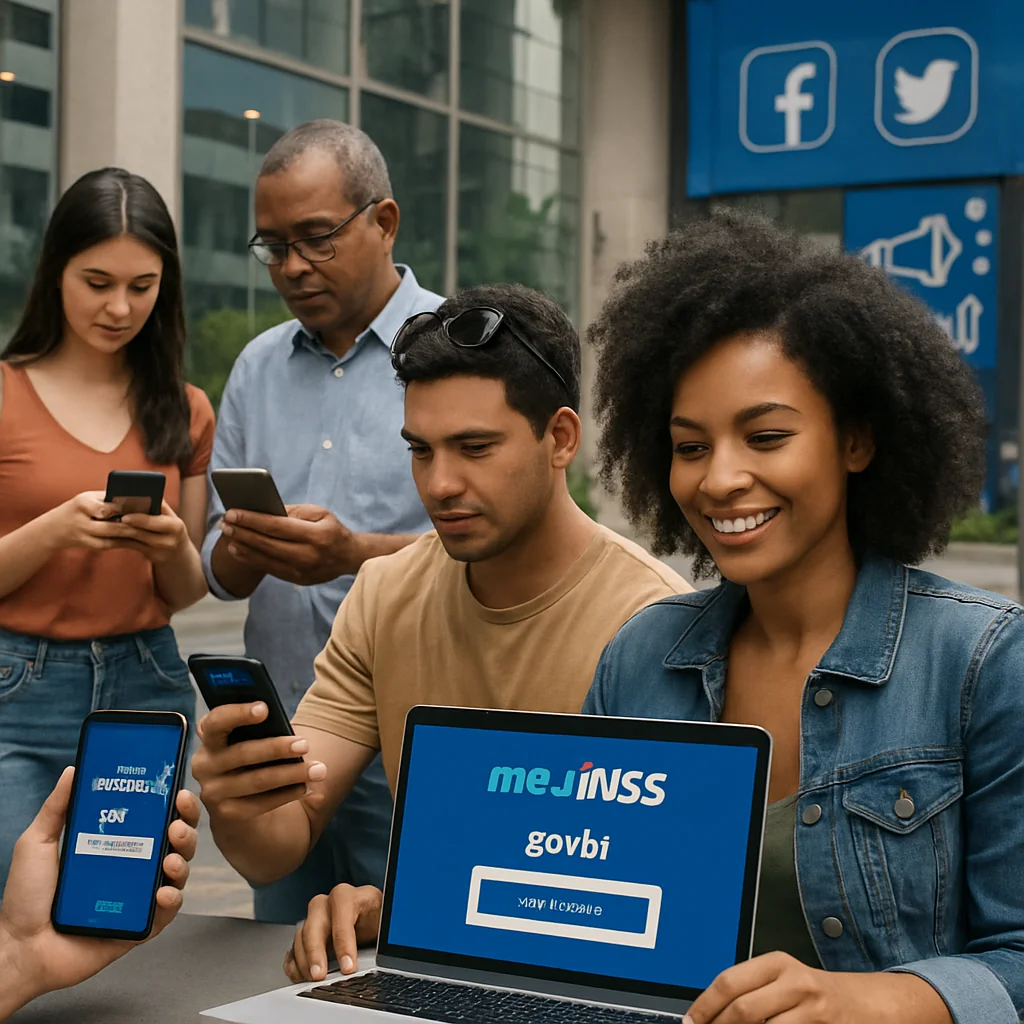 Publicidade Facebook Twitter: Como Milhões Acessam Benefícios INSS Online