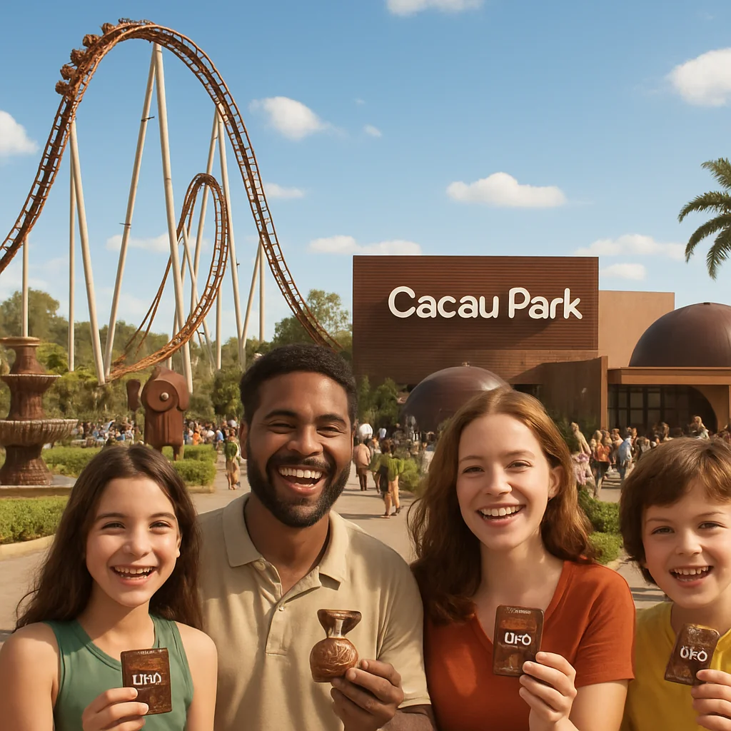 De fábrica de trufas a império de diversão: O salto do Cacau Park